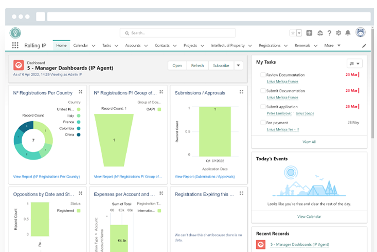 Intuitive and customizable interface